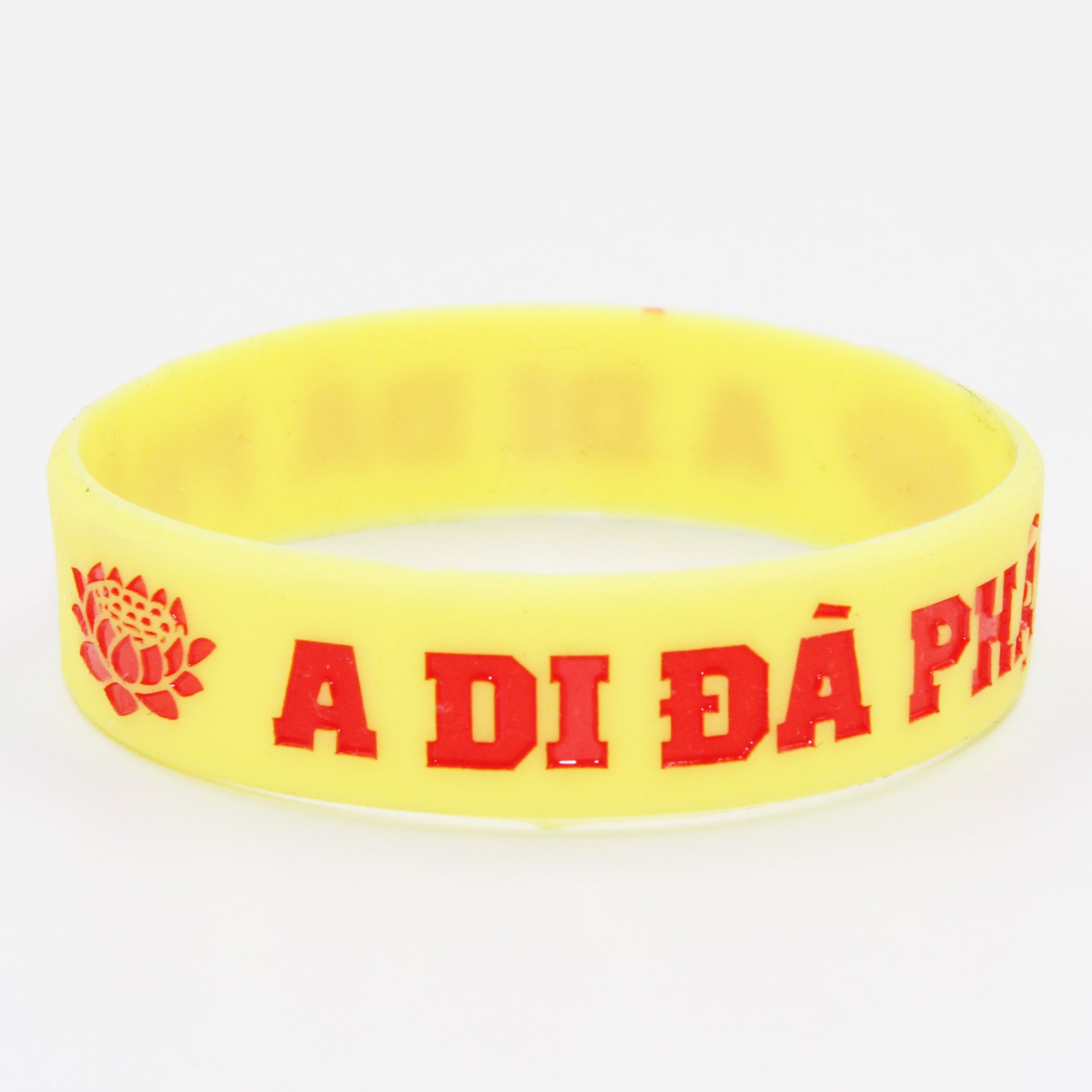 Brazalete de loto de silicona de tamaño mediano y pequeño